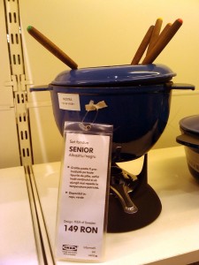 Oala de fondue la IKEA