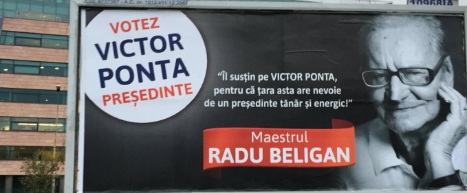 Cui îi pasă de părerea lui Beligan despre politică?