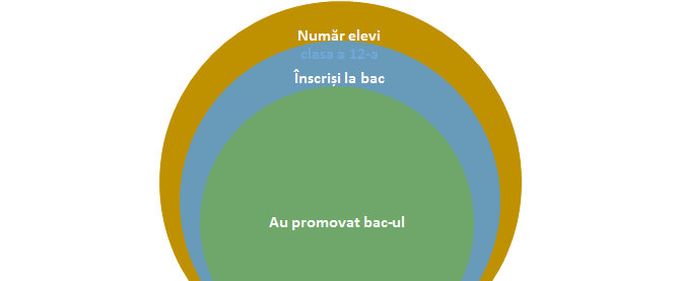 Promovabilitatea reală la bac este mult mai mică decât cea anunțată de Ministerul Educației