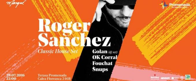 Roger Sanchez mixează sus pe Promenada vineri noapte