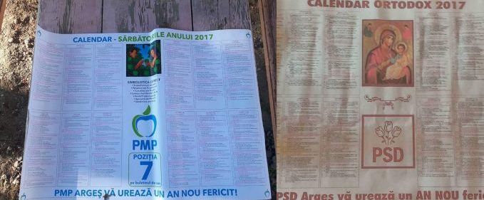 Cineva s-a gândit să pună mărul, simbolul păcatului, pe un calendar bisericesc