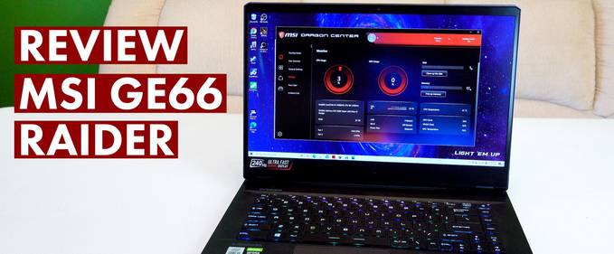 Review MSI GE66 Raider, cel mai performant laptop de gaming testat până acum