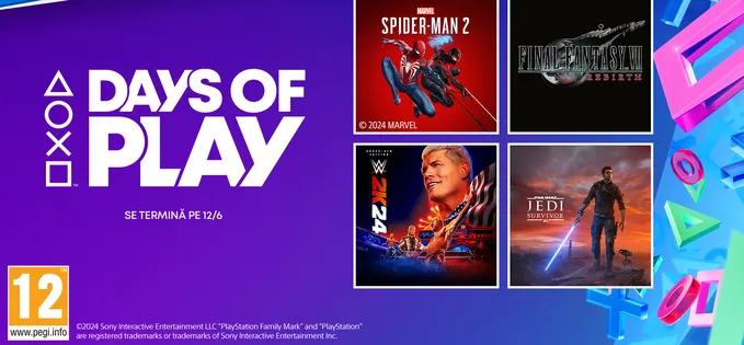 PlayStation a pornit ofertele Days of Play și sunt reduceri și la console