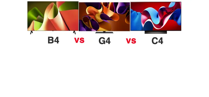 B4, C4, G4: care sunt diferențele dintre seriile de televizoare LG OLED din 2024