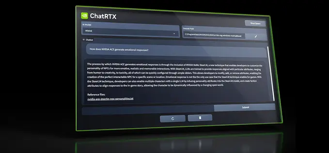 Am rulat local două AI-uri folosind NVIDIA ChatRTX și la ce ar putea fi utile acestea