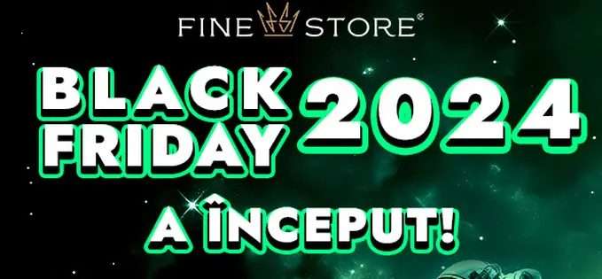 Folosiți codul BF5 pentru extra-reducere pe Finestore de Black Friday