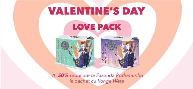 Oferte la Mabo de Valentine’s: 1+1 în cafenele, pachet de două cafele bune online