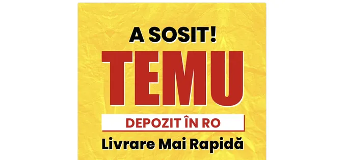 Temu, care a deschis depozit local în România, devine o amenințare și mai mare pentru magazinele online românești 🛒